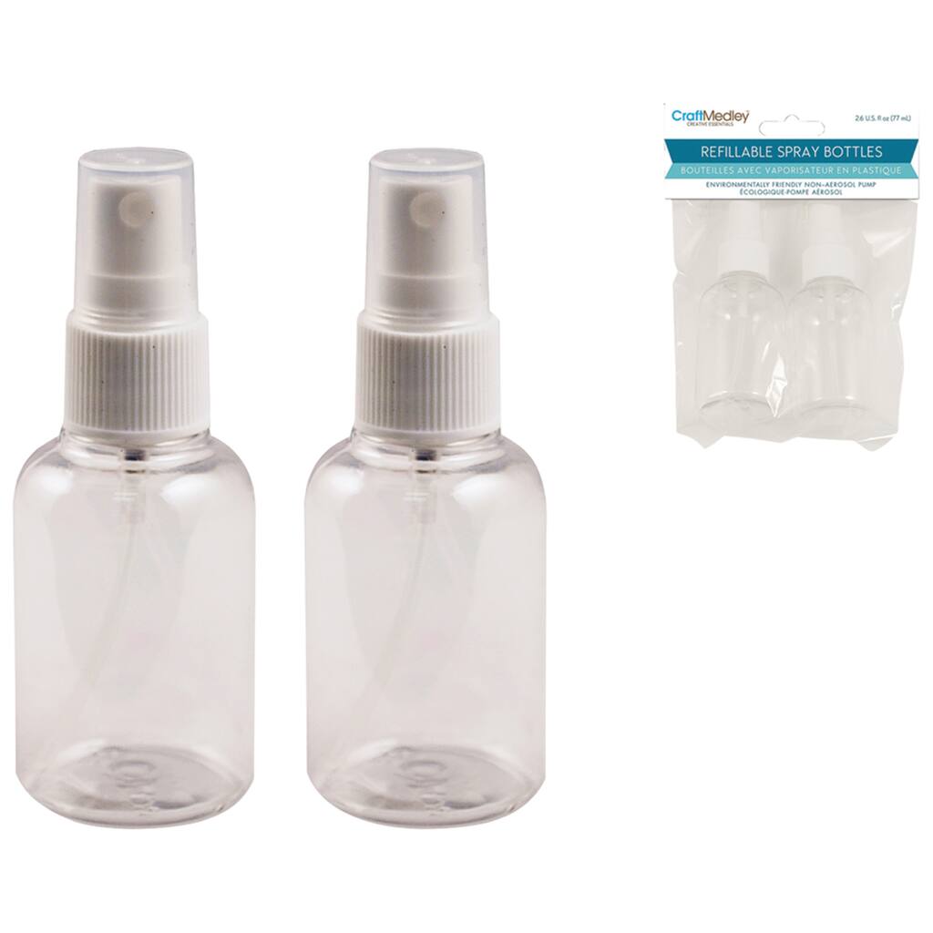 Craft Medley 2 6oz Plastic Spray Bottles 2ct Michaels Craft Medley 2 6oz Plastic Spray Bottles 2ct Michaels